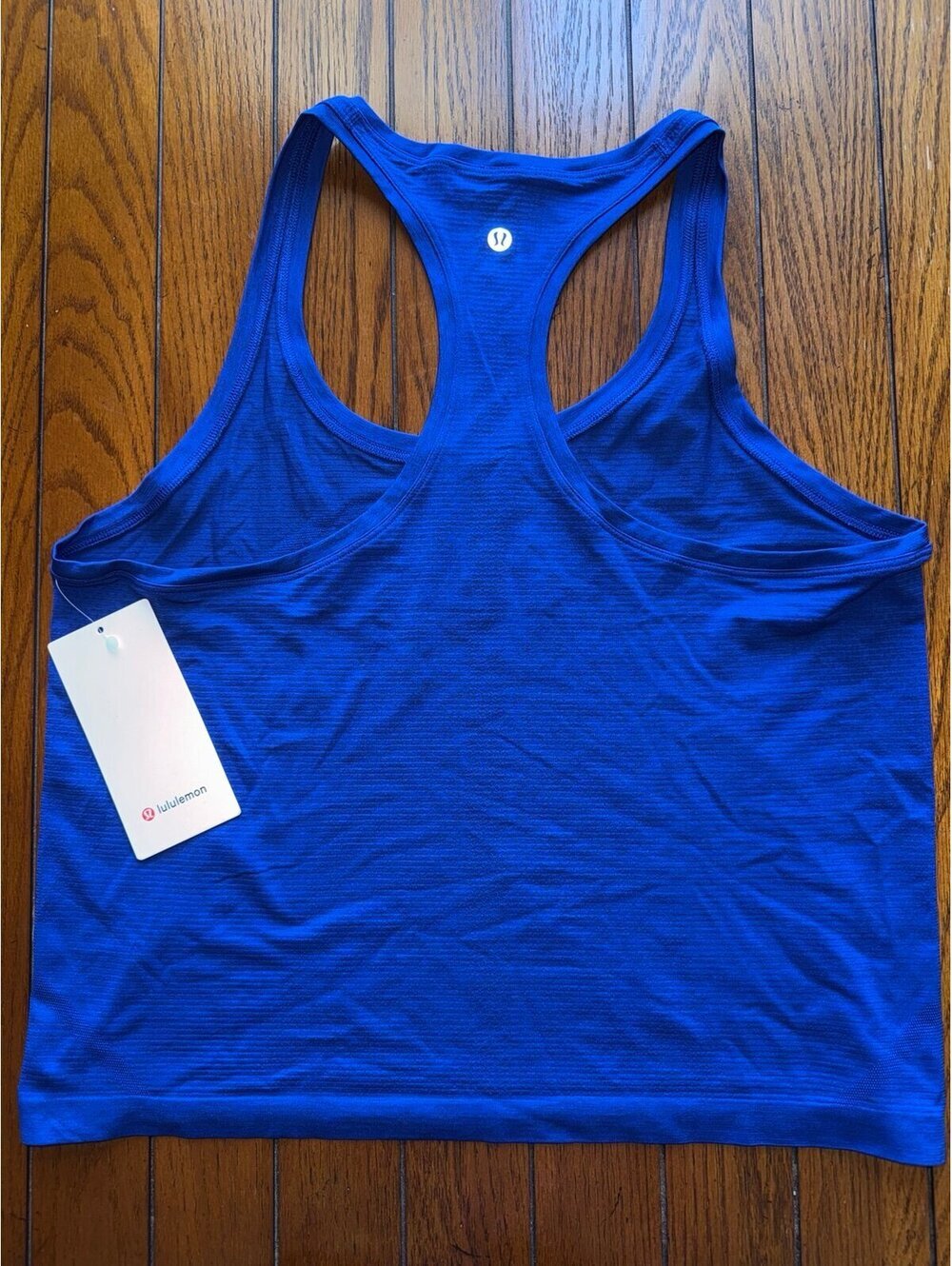 Lululemon Swiftly Tech Scoopneck Tank 2.0 Race Clubhouse Blue Size 12 NWT